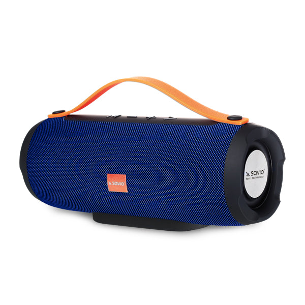 Altavoz Portatil Bluetooth 10w Azul Savio Bs-021