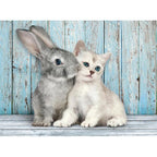 Puzzle Gato Y Conejo 500Pzs