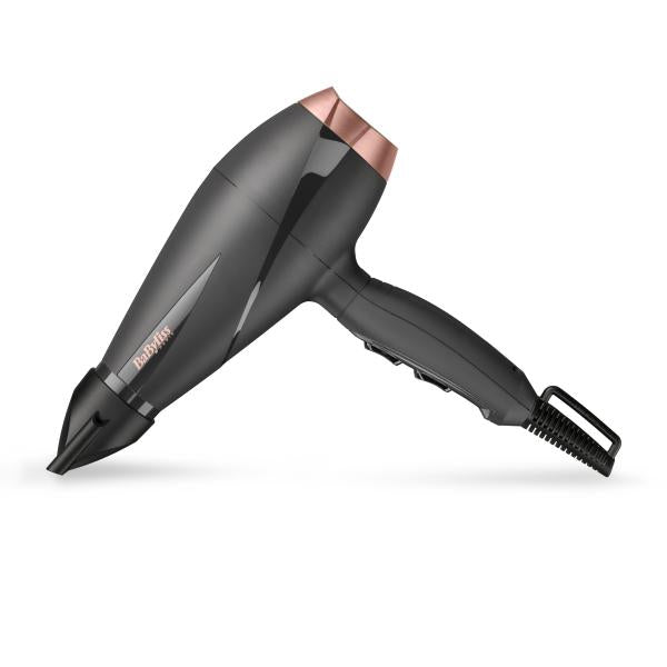 BaByliss Smooth Pro 2100 Secador Profesional Negro/Oro rosa