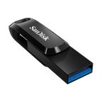 Pendrive SANDISK SDDDC3-128G-G46 - 128GB  USB 3.1 Tipo C  USB  Negro
