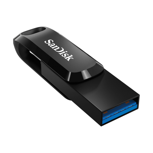 Pendrive SANDISK SDDDC3-128G-G46 - 128GB  USB 3.1 Tipo C  USB  Negro
