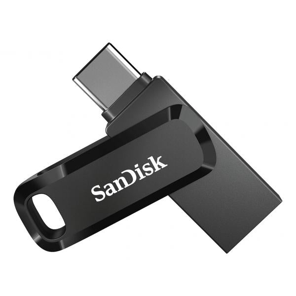 Pendrive SANDISK SDDDC3-128G-G46 - 128GB  USB 3.1 Tipo C  USB  Negro