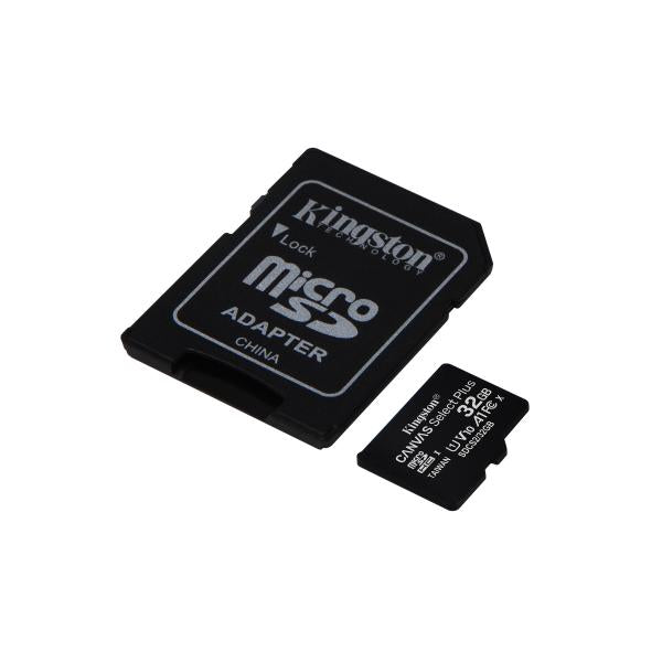 Tarjeta De Memoria Kingston Canvas Select Plus 32Gb Microsd