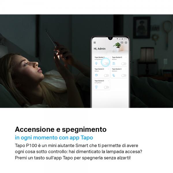 Enchufe Inteligente Wifi Tapo P100 2.4ghz Tp - Link