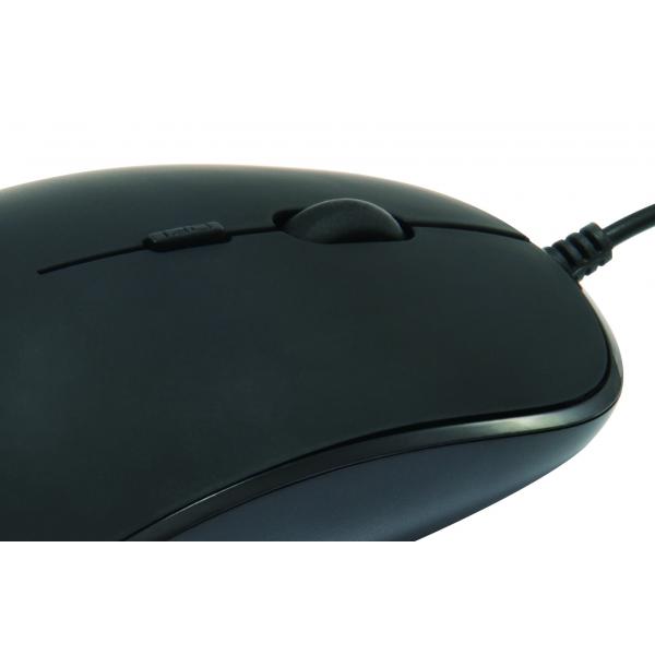 MOUSE CONCEPTRONIC REGAS OPTICO DESKTOP COLOR NEGRO
