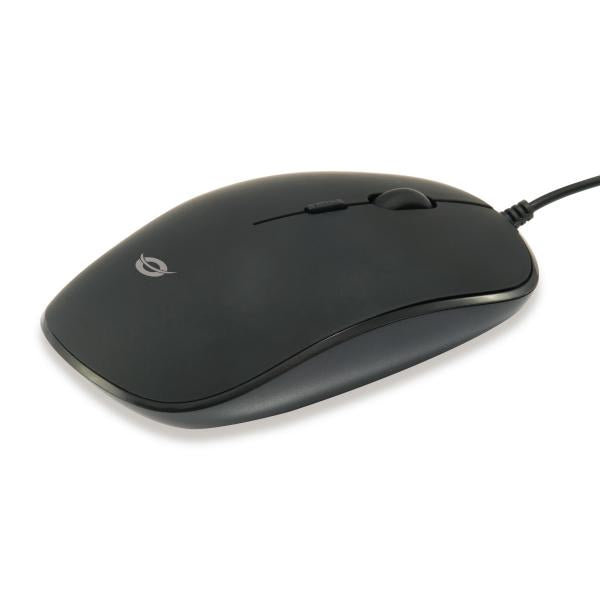 Mouse Conceptronic Regas Optico Desktop Color Negro Hover Image