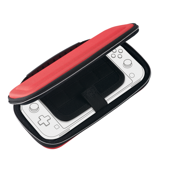 Switch Lite Bigben Transport Case-s Red (roja) (lite)