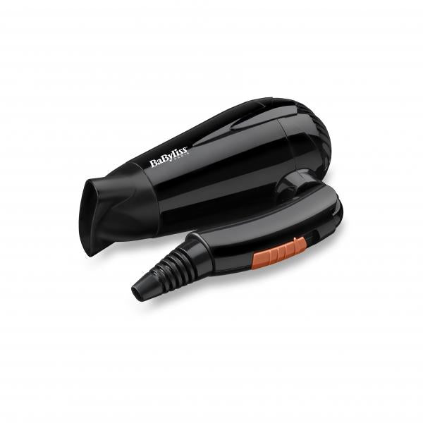 BaByliss Travel Dry 2000 Secador de Pelo Negro Main Image