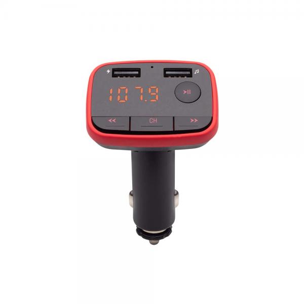 Transmisor Fm Coche Con Cargador 2.4a Savio Tr-10 Hover Image