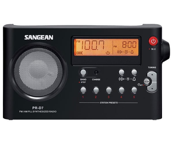 Sangean Pr-d7 Negro / Radio Despertador Portátil Hover Image