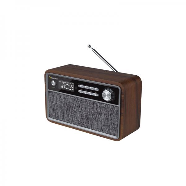 Radio Vintage Sunstech Rpbt500/ Madera