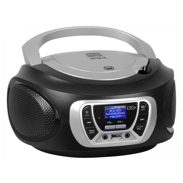 Radio Cd Portátil Cmp 510 Dab Negro