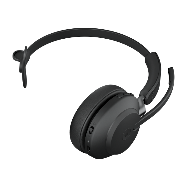 Auriculares Jabra Evolve2 65 Mono Multipunto Diadema 24h Bluetooth 5.0 40mm