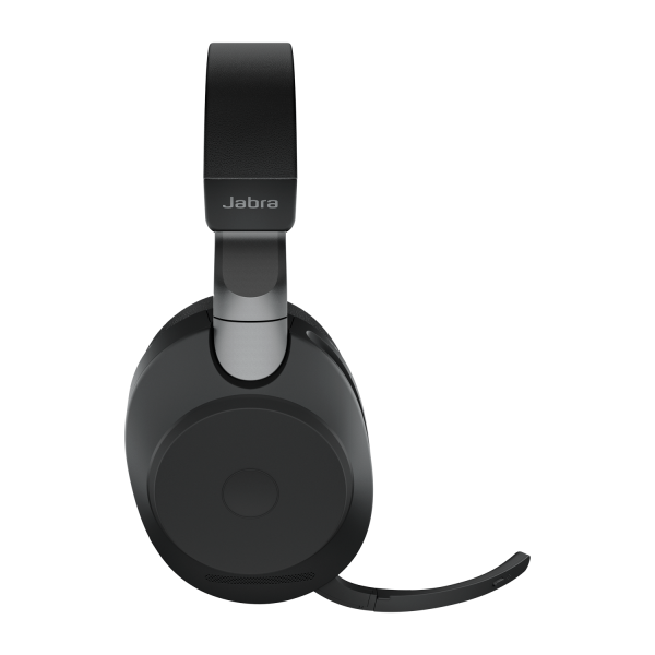 Jabra Evolve2 85 - UC Stereo - Kopfhrer - Kopfband - Bro/Callcenter - Schwarz - Binaural - Bluetooth-Pairing - Abspielen/Pause - Track < - Ortung > - Lautstrke + - Lautsrke -