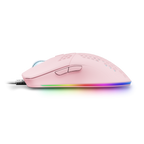 Mouse Mars Gaming Rgb Mmax Diseo Hive Pink 12400dpi Pixart 3327pro Switch Huano Superficie Perforad