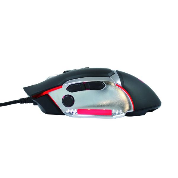 Mouse Conceptronic Gaming Djebbel02b Usb Alta Sensibilidad Sensor 4000dpi Botones Programables