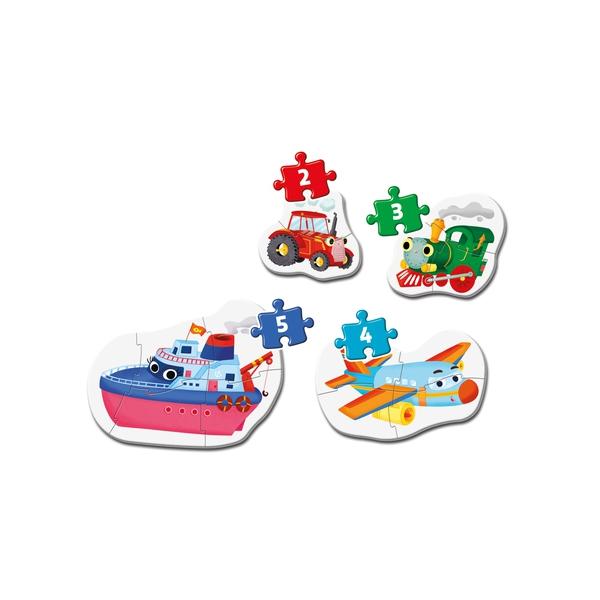 Puzzle My First Puzzle Means Of Transport 3-6-9-12Pzs Main Image