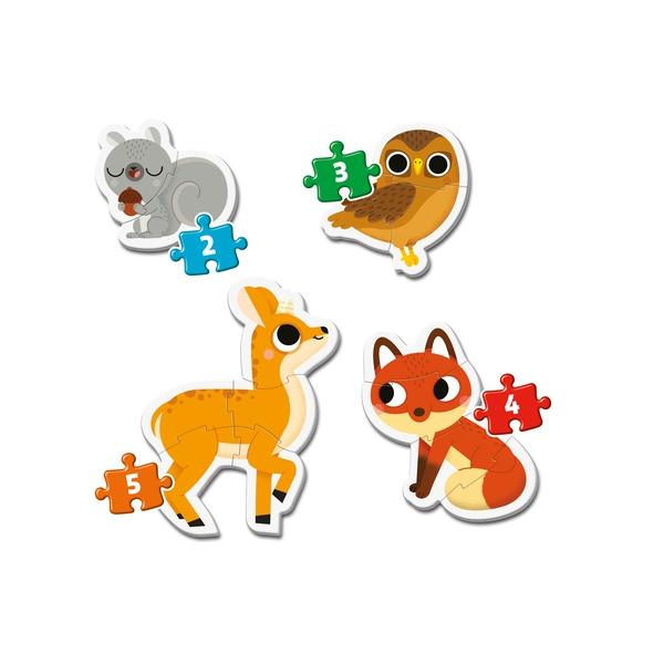 Puzzle My First Puzzle Animales Del Bosque 2-3-4-5Pzs Main Image
