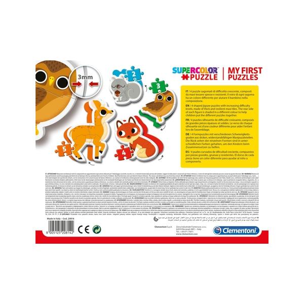 Puzzle My First Puzzle Animales Del Bosque 2-3-4-5Pzs