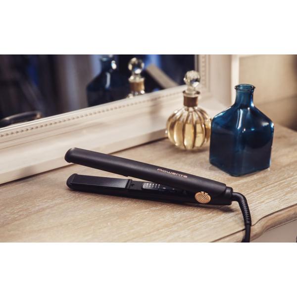 Plancha de pelo Rowenta Ultimate Experience SF8210F0 LED Negro/Cobre