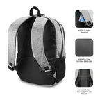 Subblim Urban Lock System 16 Gris - Mochila para Portátil