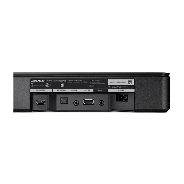 Bose Tv Speaker Black / Barra De Sonido Compacta