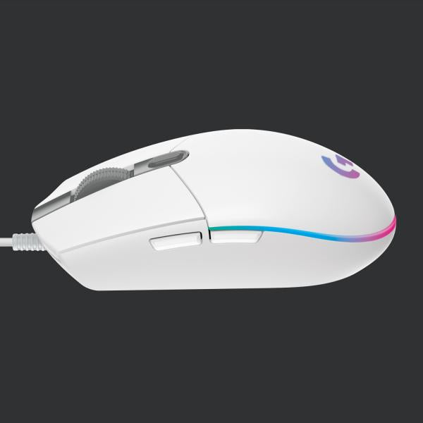 Ratón Gaming con Cable LOGITECH G203 Lightsync - USB  8000DPI  Blanco Main Image