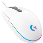 Ratón Gaming Logitech G102 Lightsync Blanco - 8000DPI