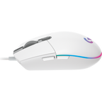 Ratón Gaming Logitech G102 Lightsync Blanco - 8000DPI