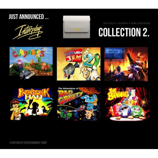 Evercade Multi Game Cartridge Interplay Collection 2