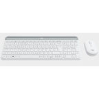 Teclado Y Mouse Logitech Wireless Mk470 Slim White P/n: 920-009199