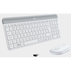 Teclado Y Mouse Logitech Wireless Mk470 Slim White P/n: 920-009199