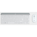Teclado Y Mouse Logitech Wireless Mk470 Slim White P/n: 920-009199