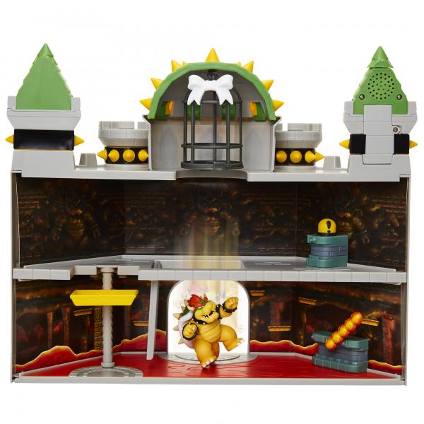 Nintendo - Playset Deluxe Castillo De Bowser