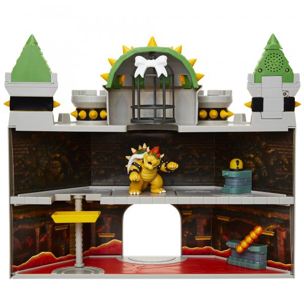 Nintendo - Playset Deluxe Castillo De Bowser