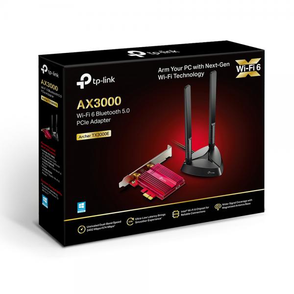 TP-Link Archer TX3000E Pcie Wifi6 - Adaptador Red