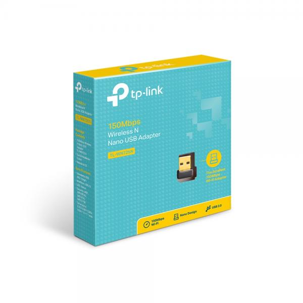 TP-LINK TL-WN725N Adaptador USB Nano Inalámbrico N de 150Mbps