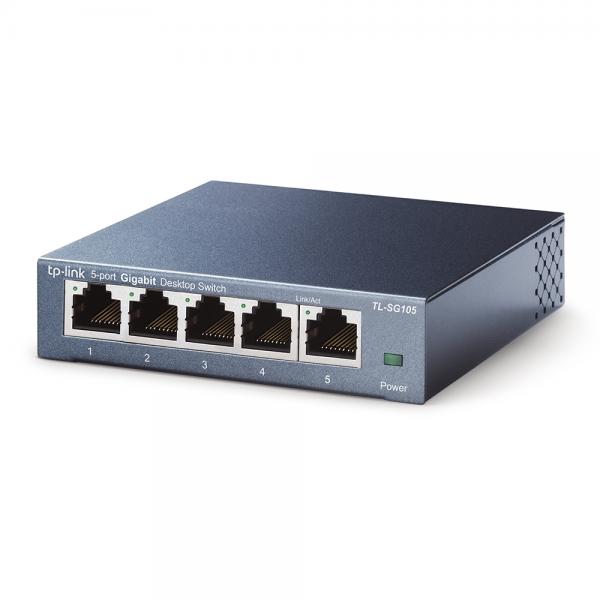 TP-LINK TL-SG105 Switch para sobremesa con 5 puertos a 10/100/1000 Mbps Main Image