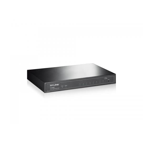 TP-Link TL-SG2008 Switch Smart JetStream Gigabit de 8 Puertos Negro