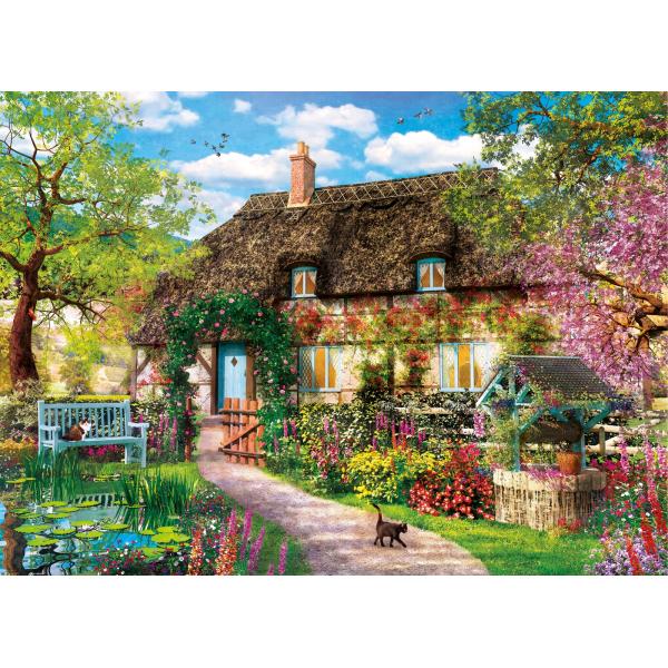 Puzzle High Quality The Old Cottage 500Pzs Main Image