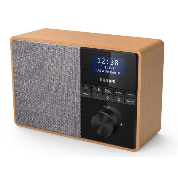 Philips TAR5505/10 - Tragbar - Digital - DAB,DAB+,FM - 5 W - LCD - Wei