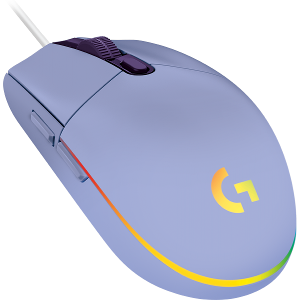Raton Gaming Logitech G102 Lightsync Lila