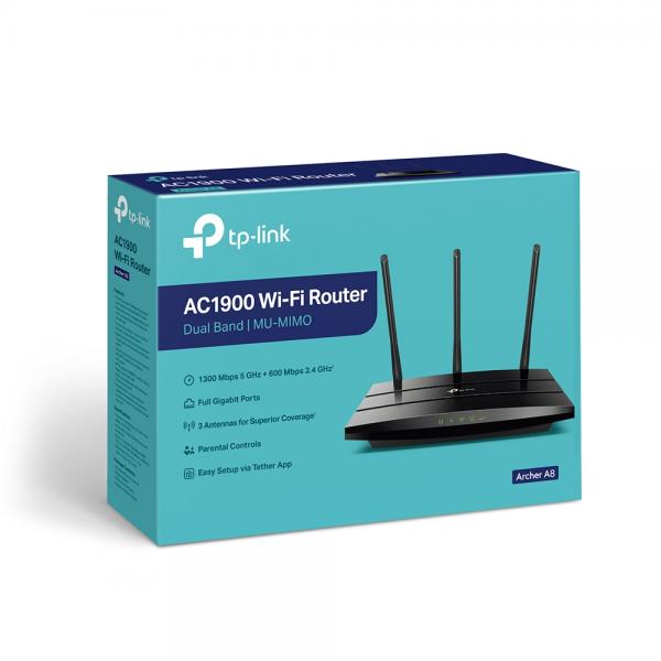 TP-Link Archer A8 WiFi Dual - Router AC1900