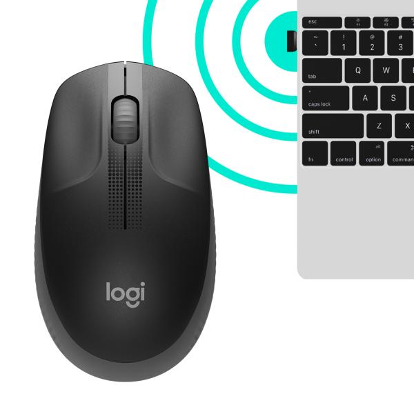 Logitech M190 Inalámbrico Negro PC