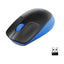 Ratón Inalámbrico LOGITECH M190 - USB  1000DPI  Negro/Azul