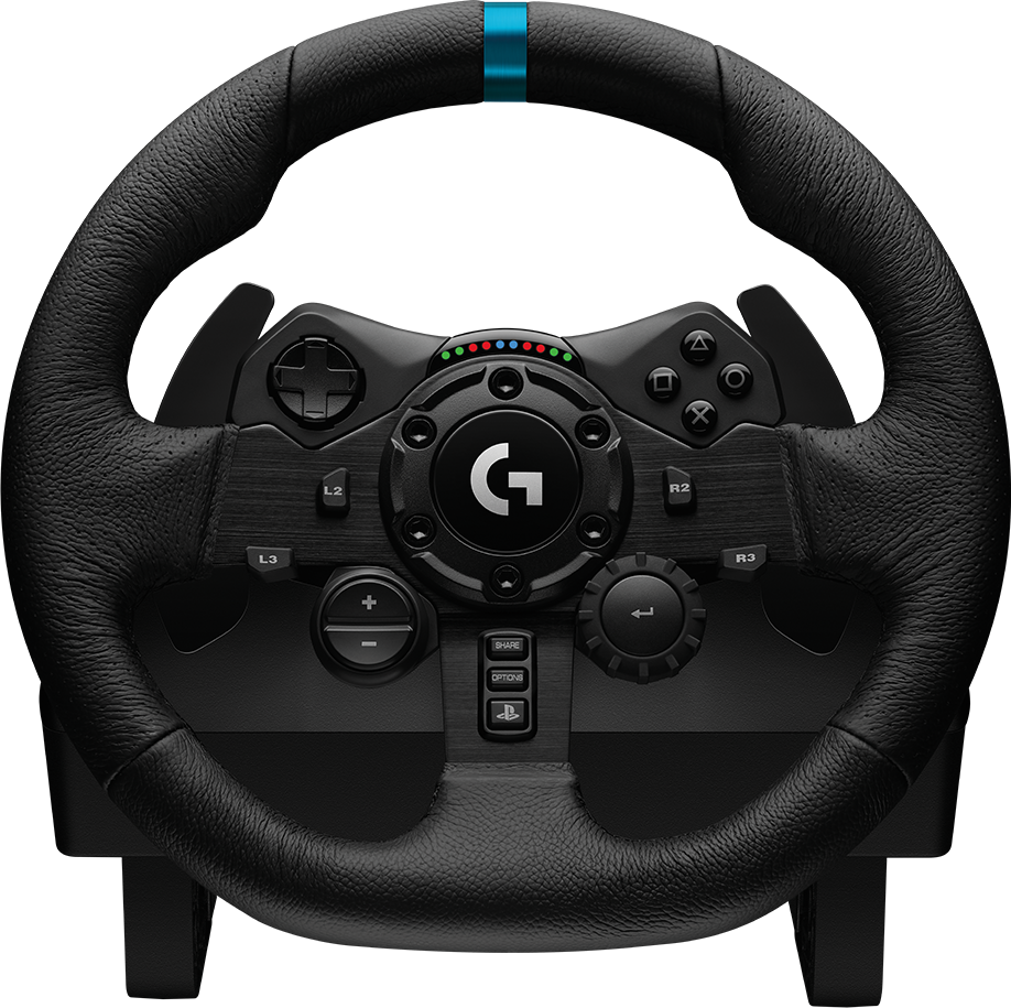 Logitech G923 Volante + Pedales PS5/PS4/PC
