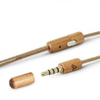 Auricular Energy Sistem Eco Cherry Wood Headset Intrauditivo