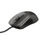 Ratón con Cable TRUST Carve 23733 - USB  1200DPI  Negro