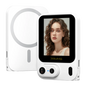Monitor selfie 7RYMS Qshot V1 Blanco 4K60 con cable / 4K30 inalámbrico USB-C