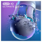 2 x Recambios de Cabezal Braun Oral-B iO Ultimate Clean Blanco